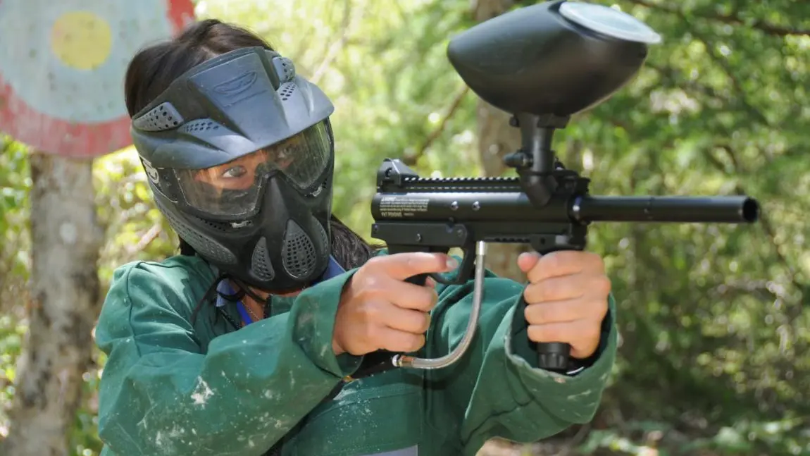 Paintball à la base de loisirs d'Orcières