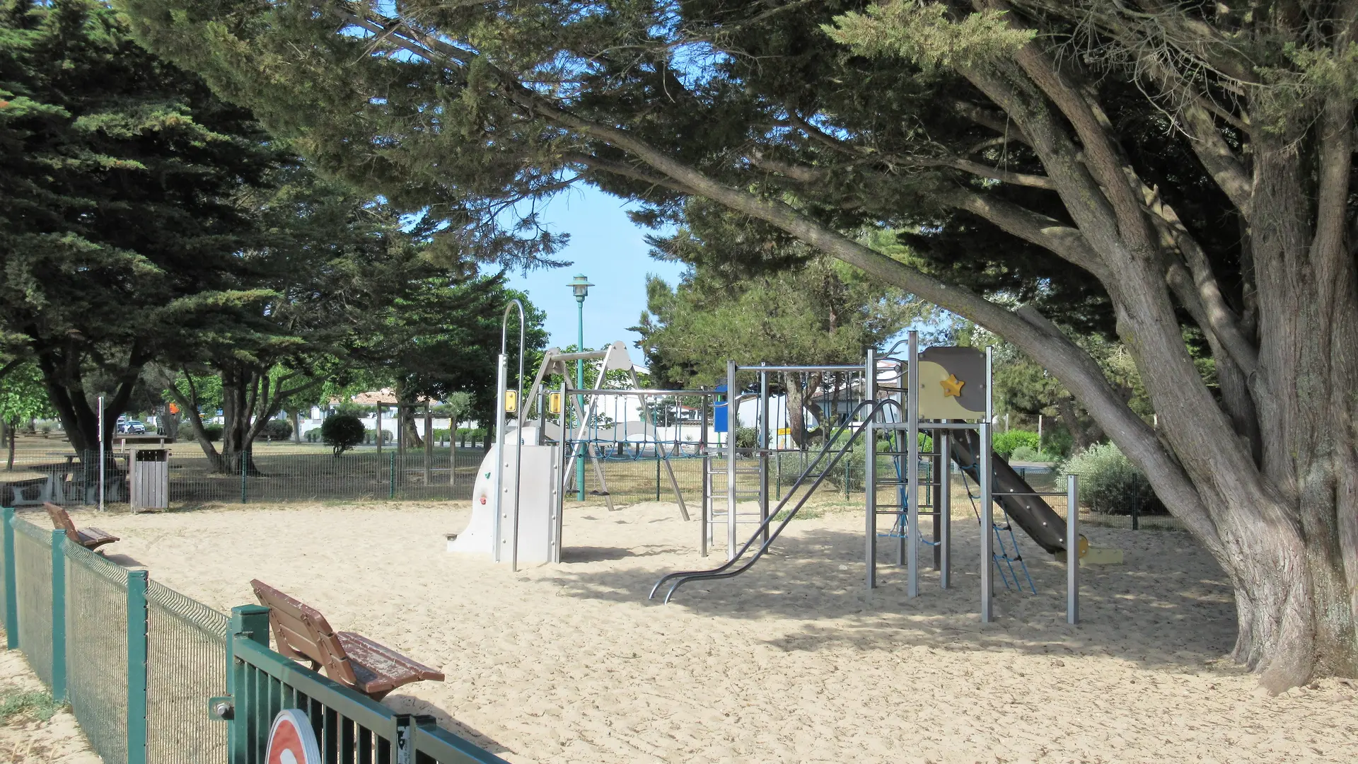 Aire de jeux plage