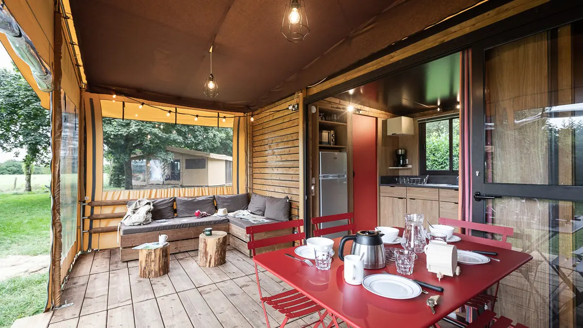 Caravane Arizona - Séjour et cuisine