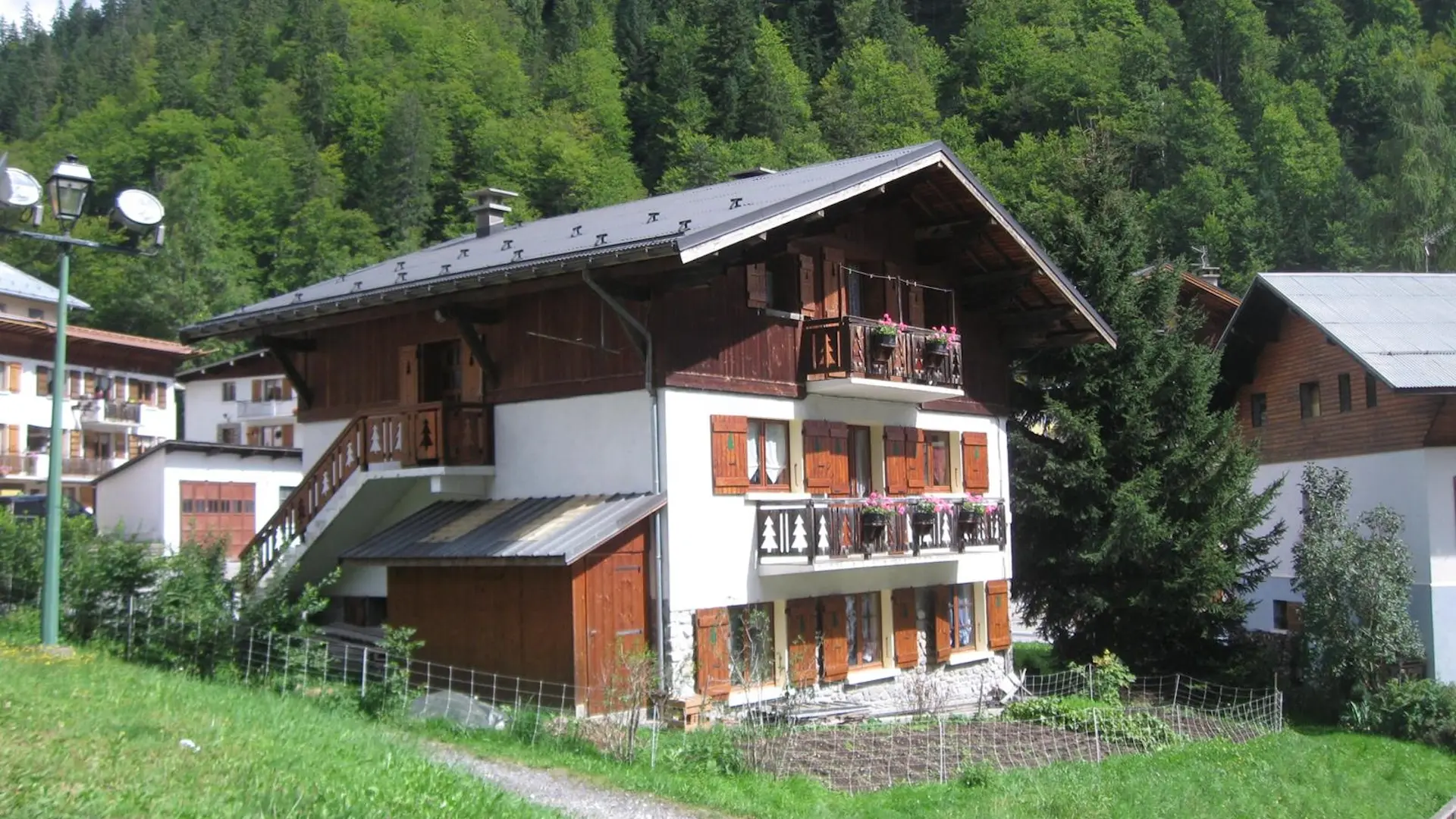 Chalet en été