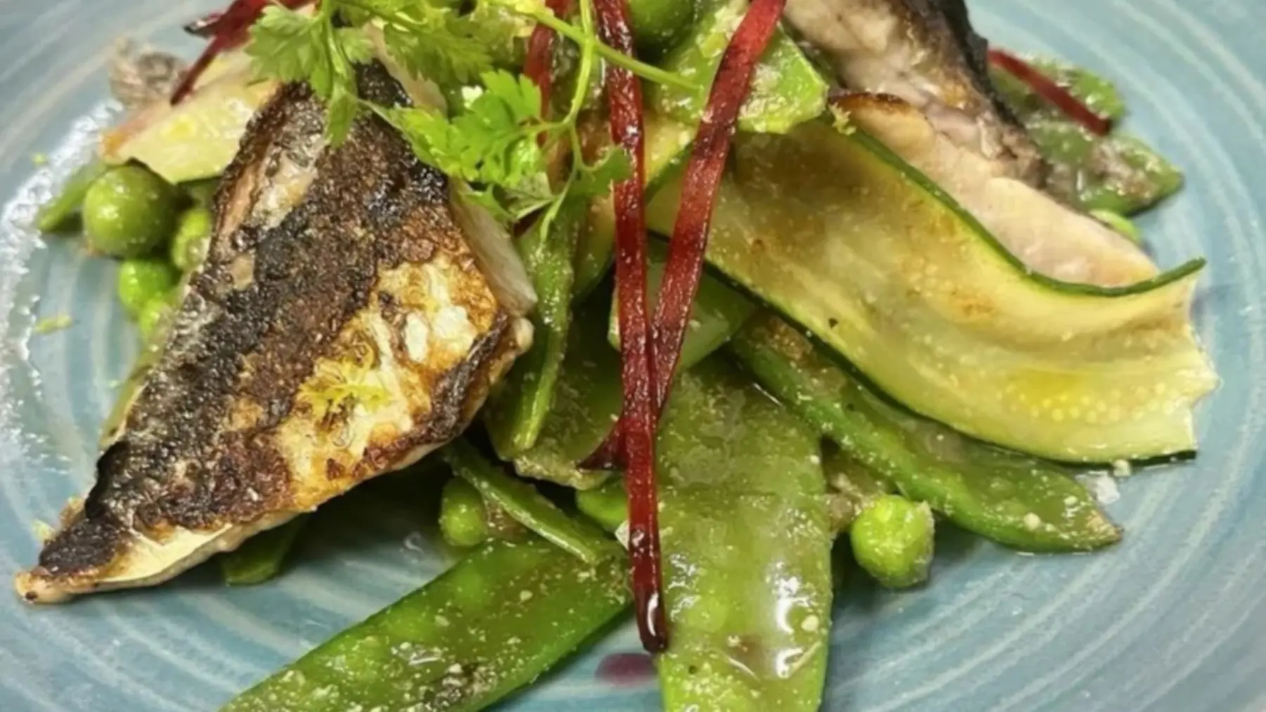 Restaurant Paulette Eygalières plat de légumes