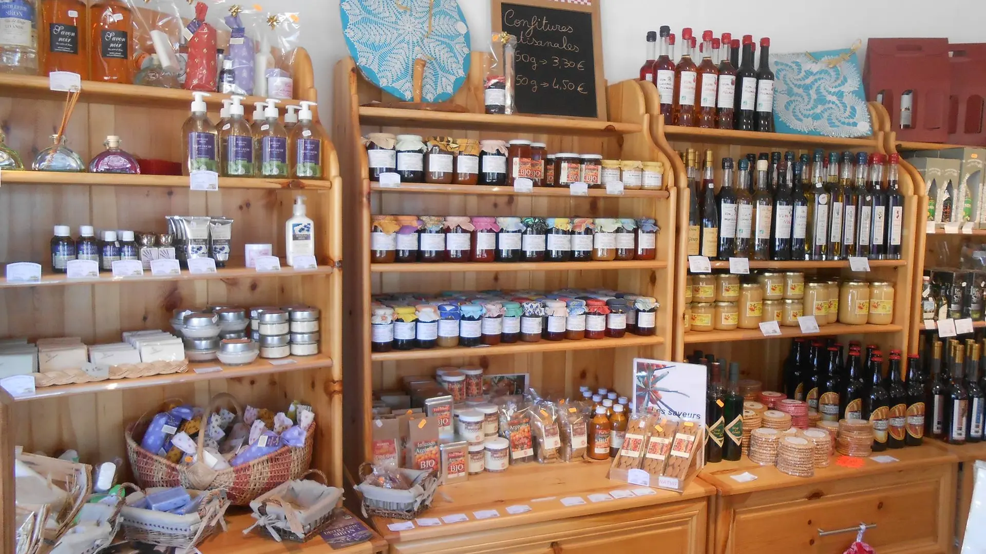 Boutique de produits locaux