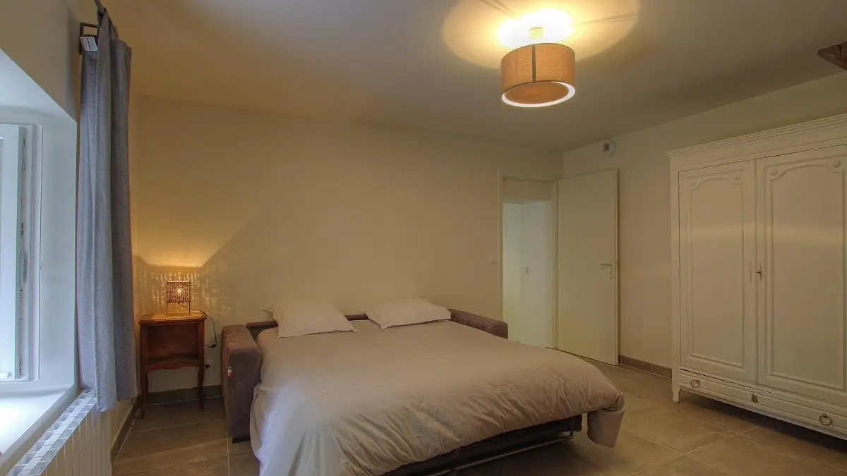 Chambre annexe en mode couchage