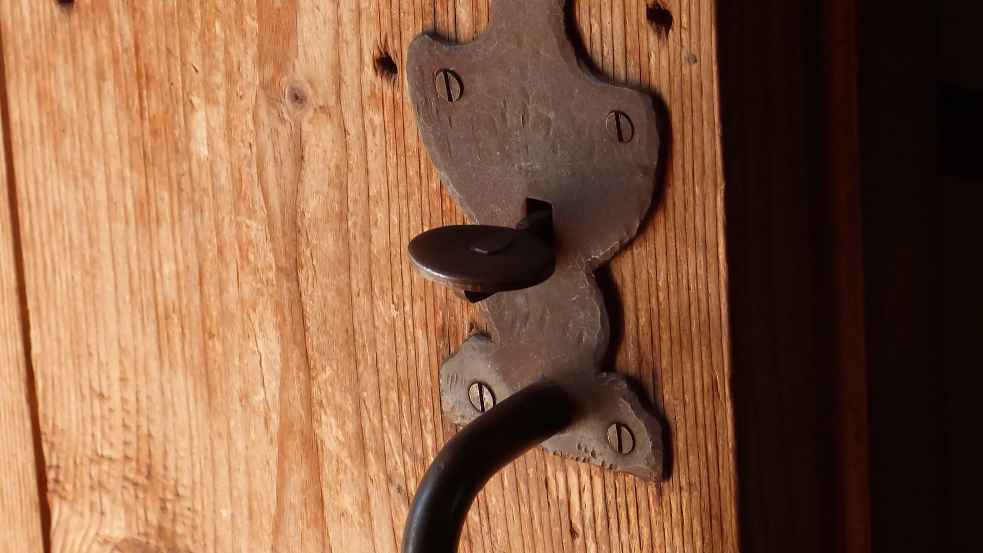 Porte à l'ancienne
