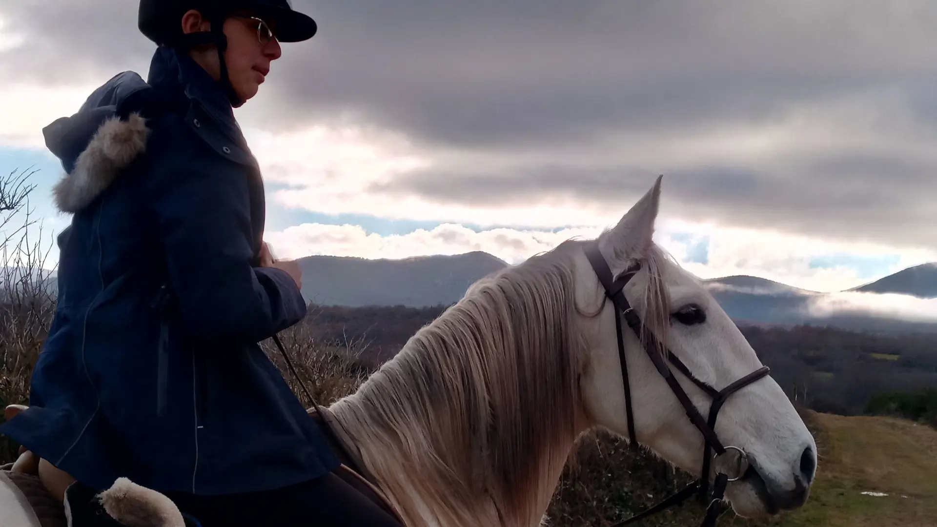 A cheval dans les Dômes