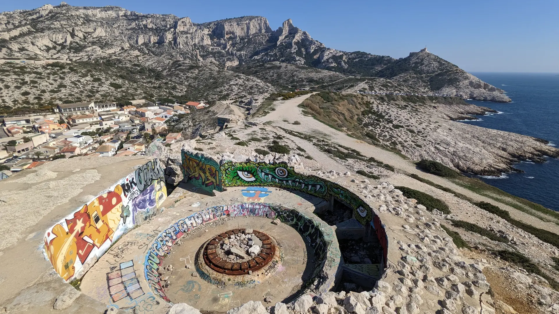 bunker et street art