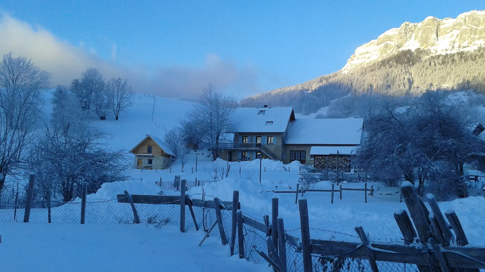 La vue en hiver