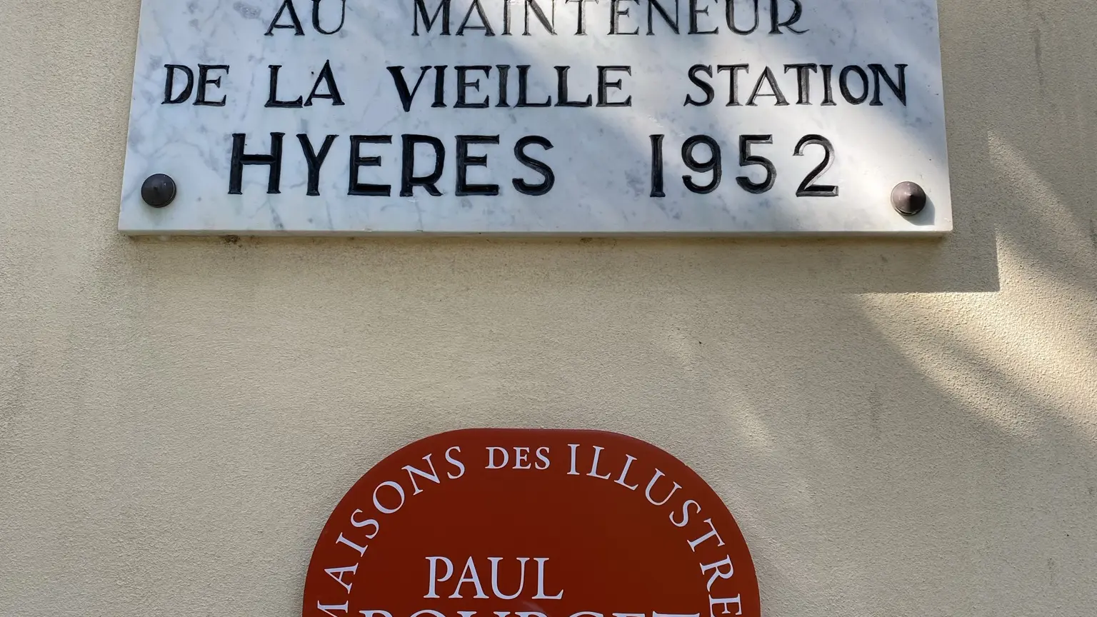 La maison de Paul Bourget dans le Plantier de Costebelle