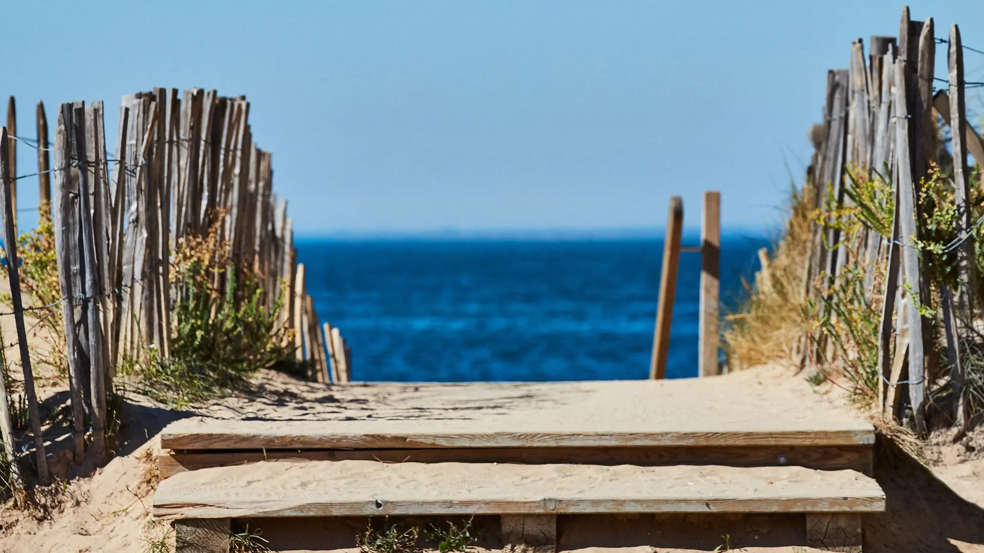 Accès plage