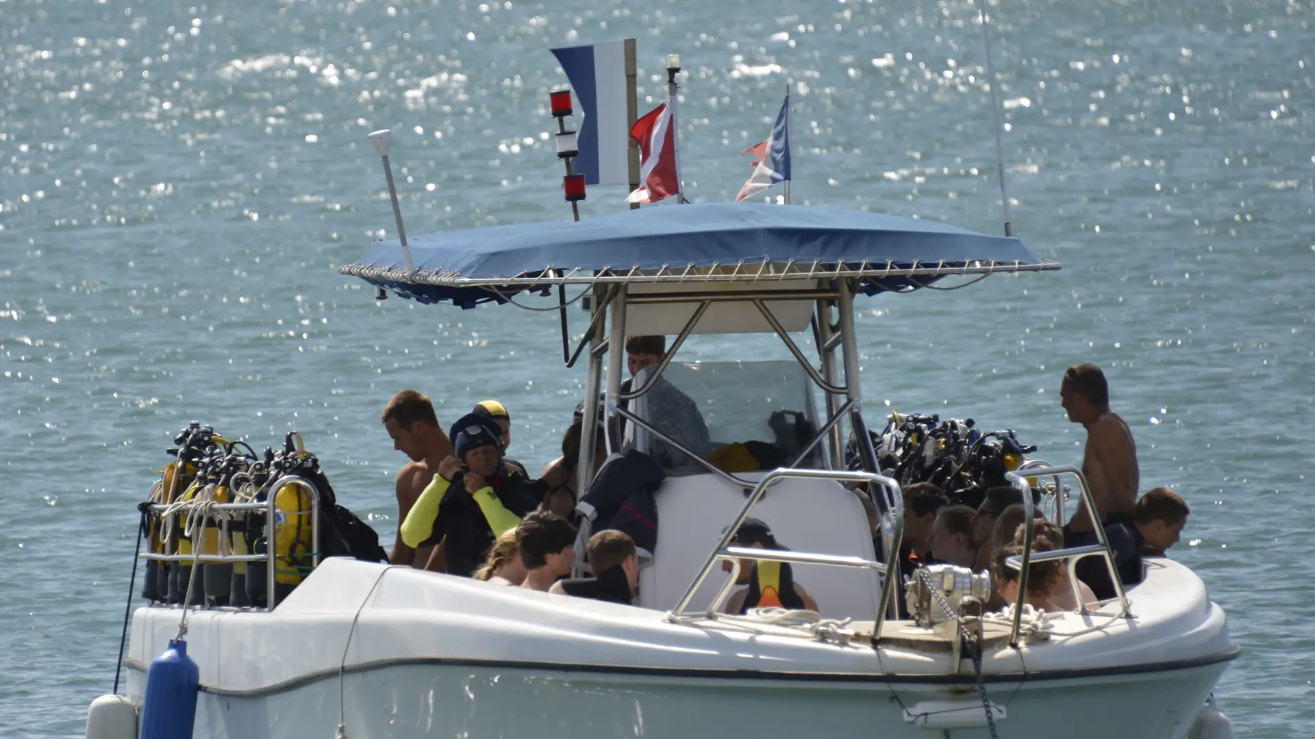 Notre bateau spécial plongée
