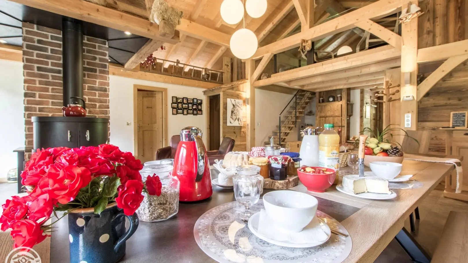 Jolie table appétissante