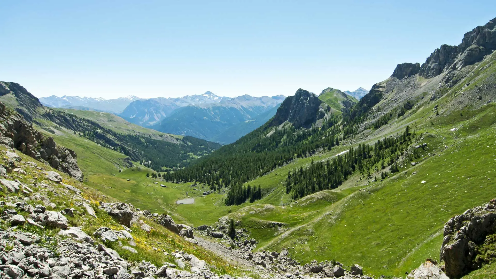 Randonnée en réserve des Hautes Alpes