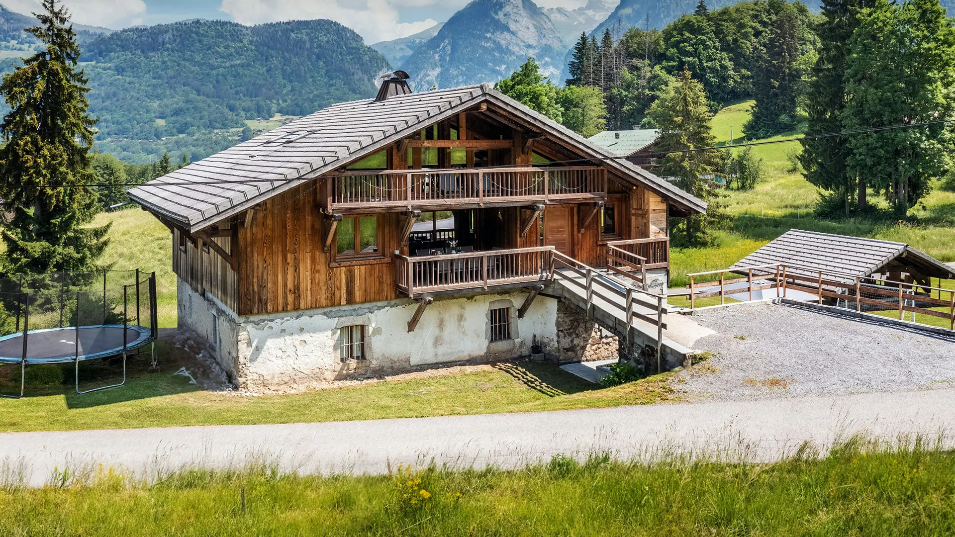 Chalet expo sud