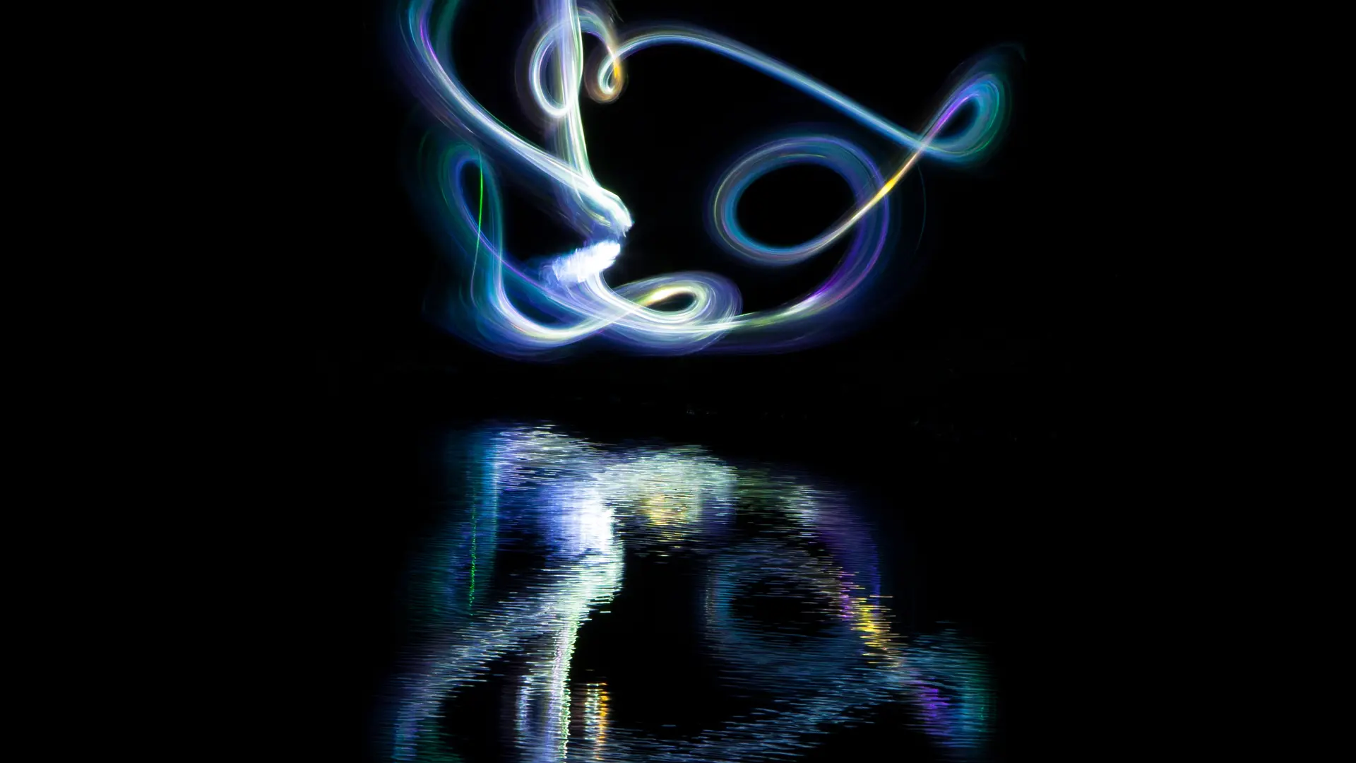 Stage Photo Light Painting