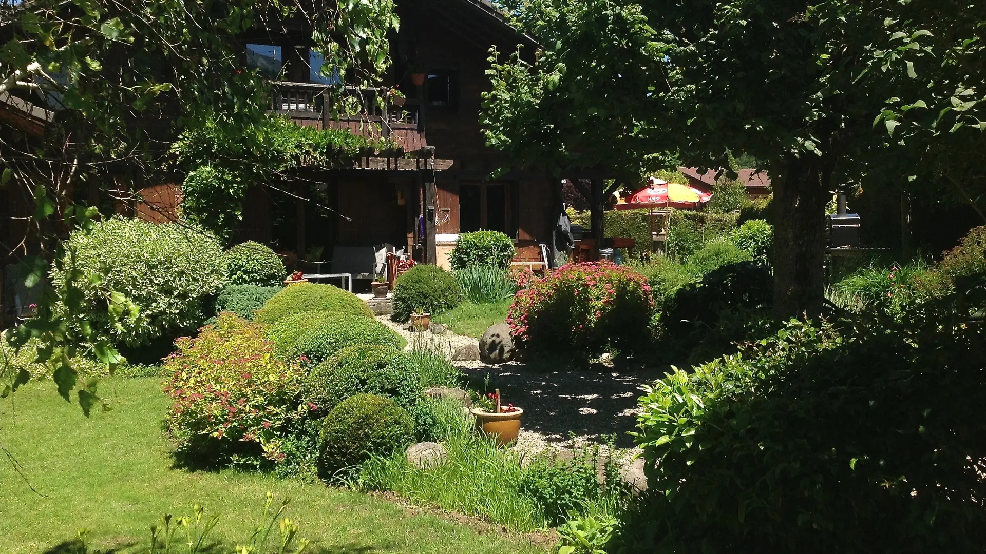 Chalet Les Chouettes Thones- Espace exterieur