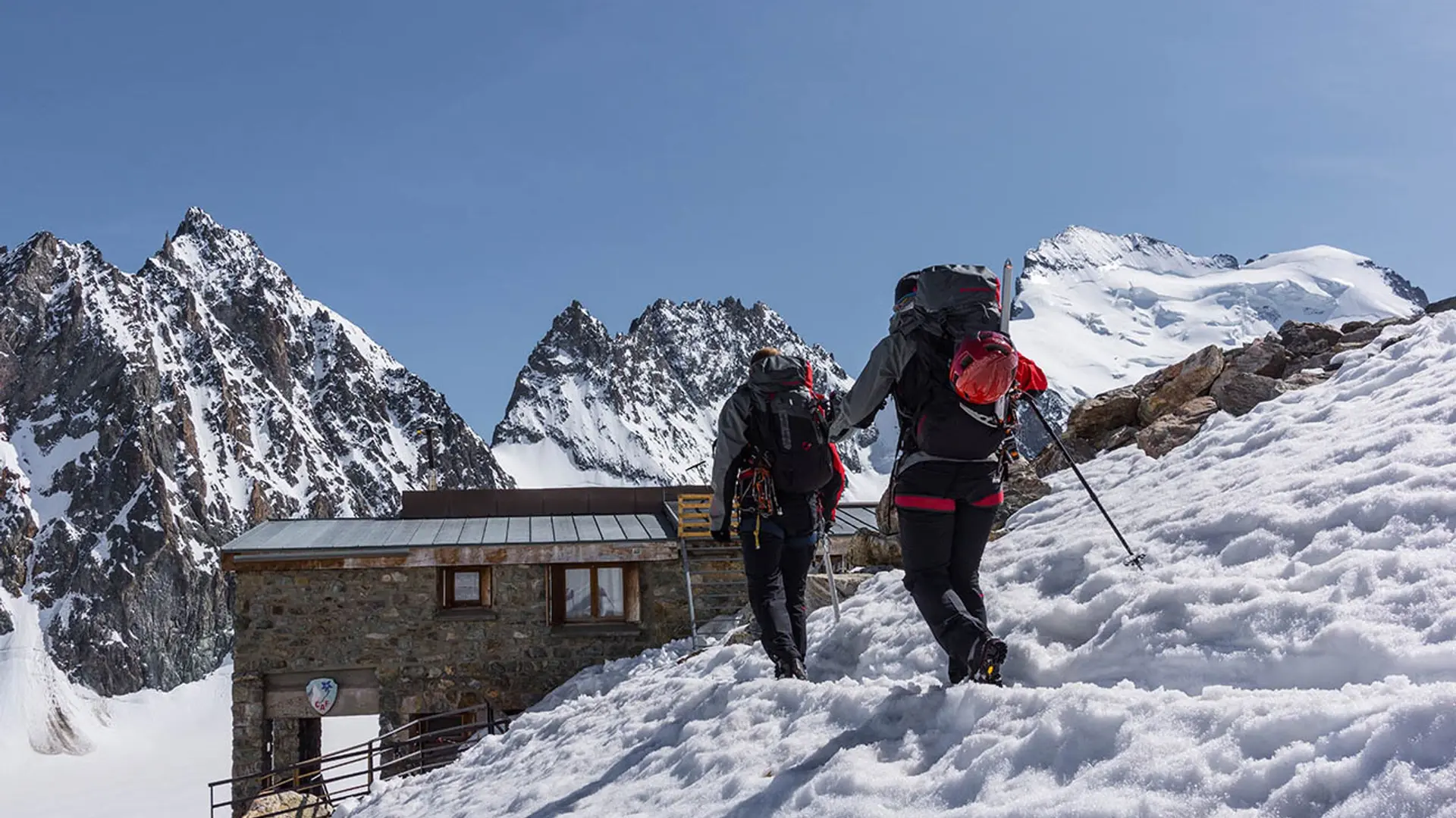 Refuge des Écrins - 3175 m d'altitude