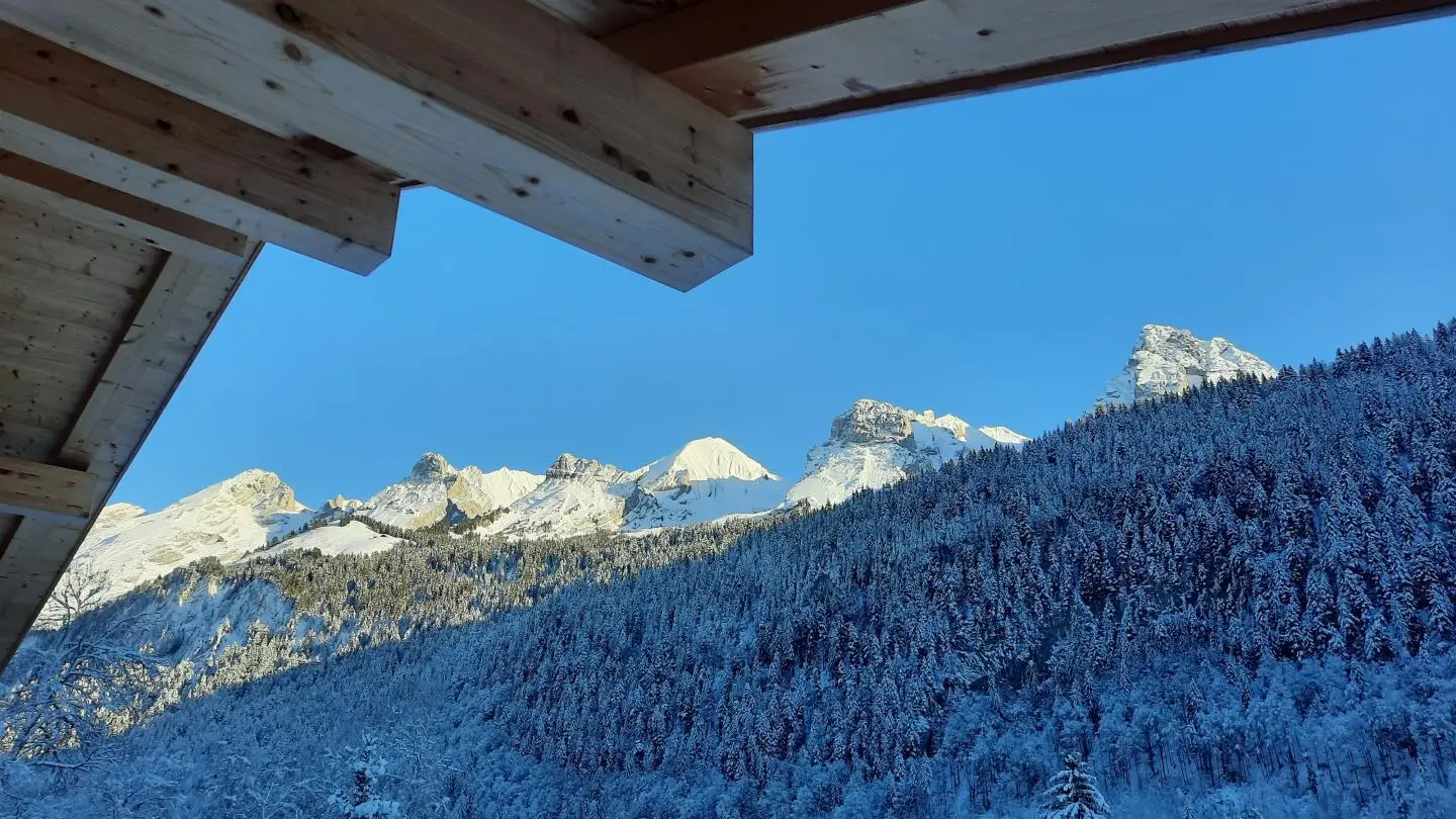 Vue depuis le balcon