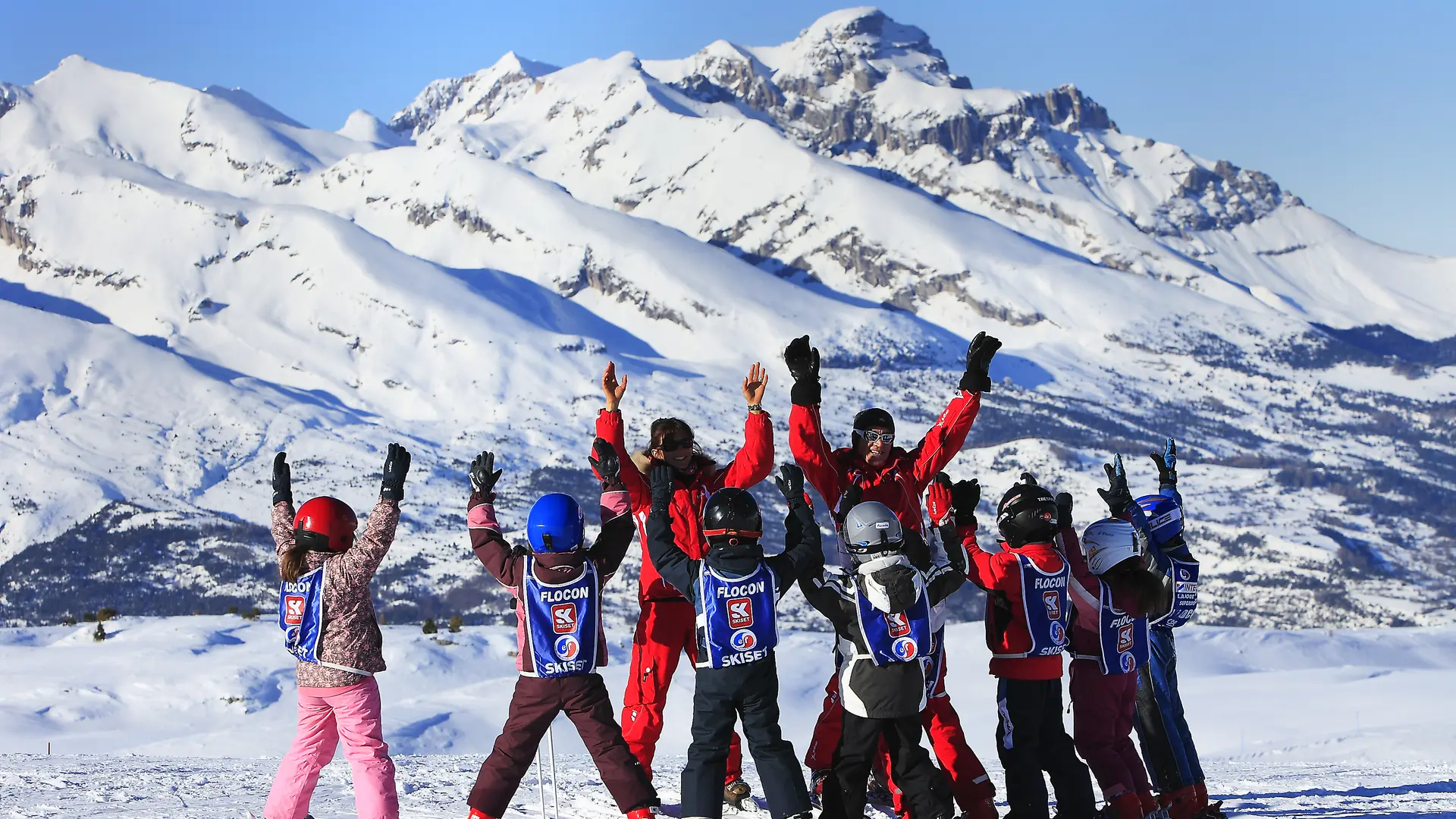 Apprendre le ski avec l'Ecole de Ski Français du Dévoluy, cours collectifs, Hautes-Alpes, Alpes du Sud