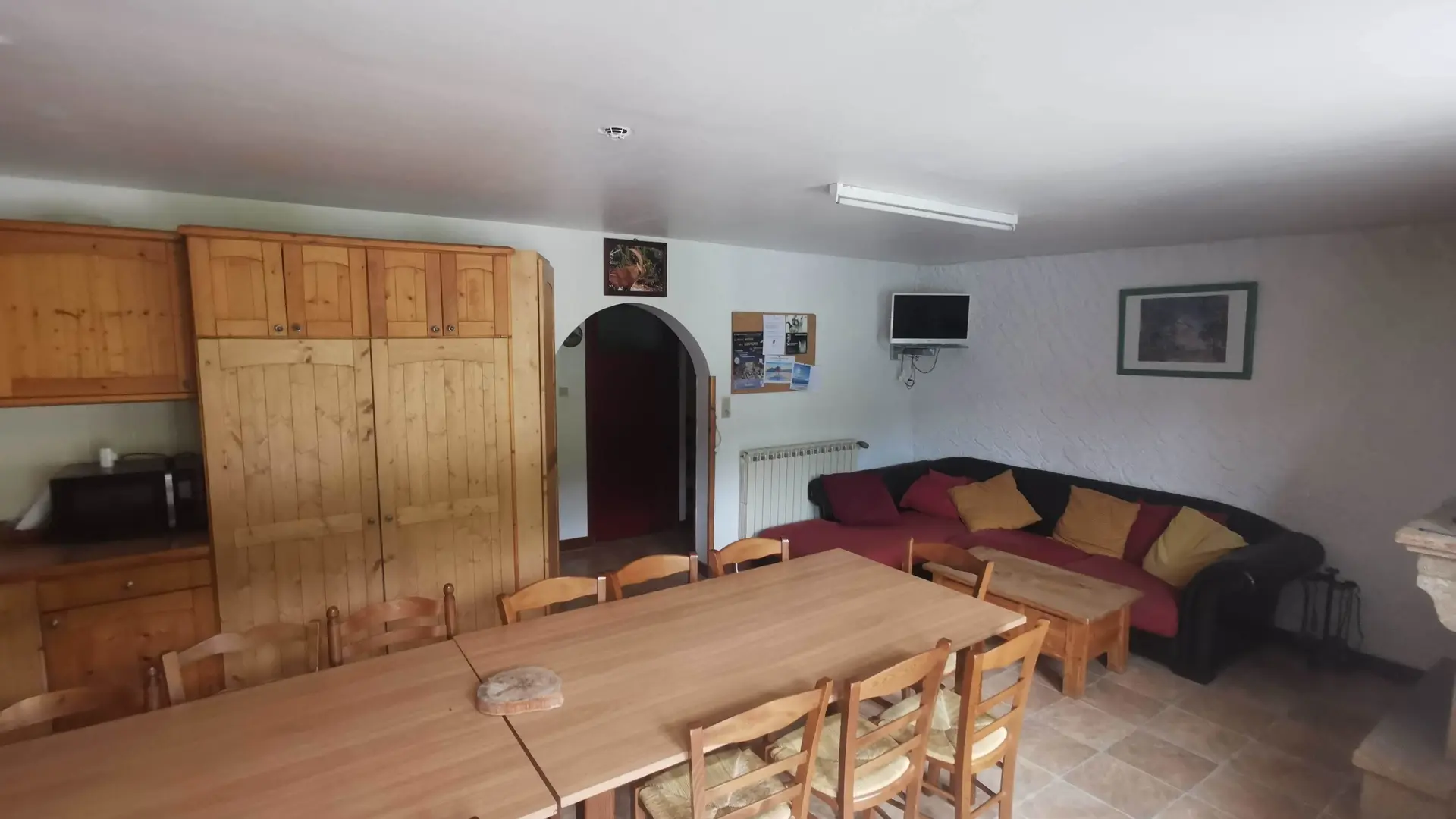 Intérieur du gîte les carlines