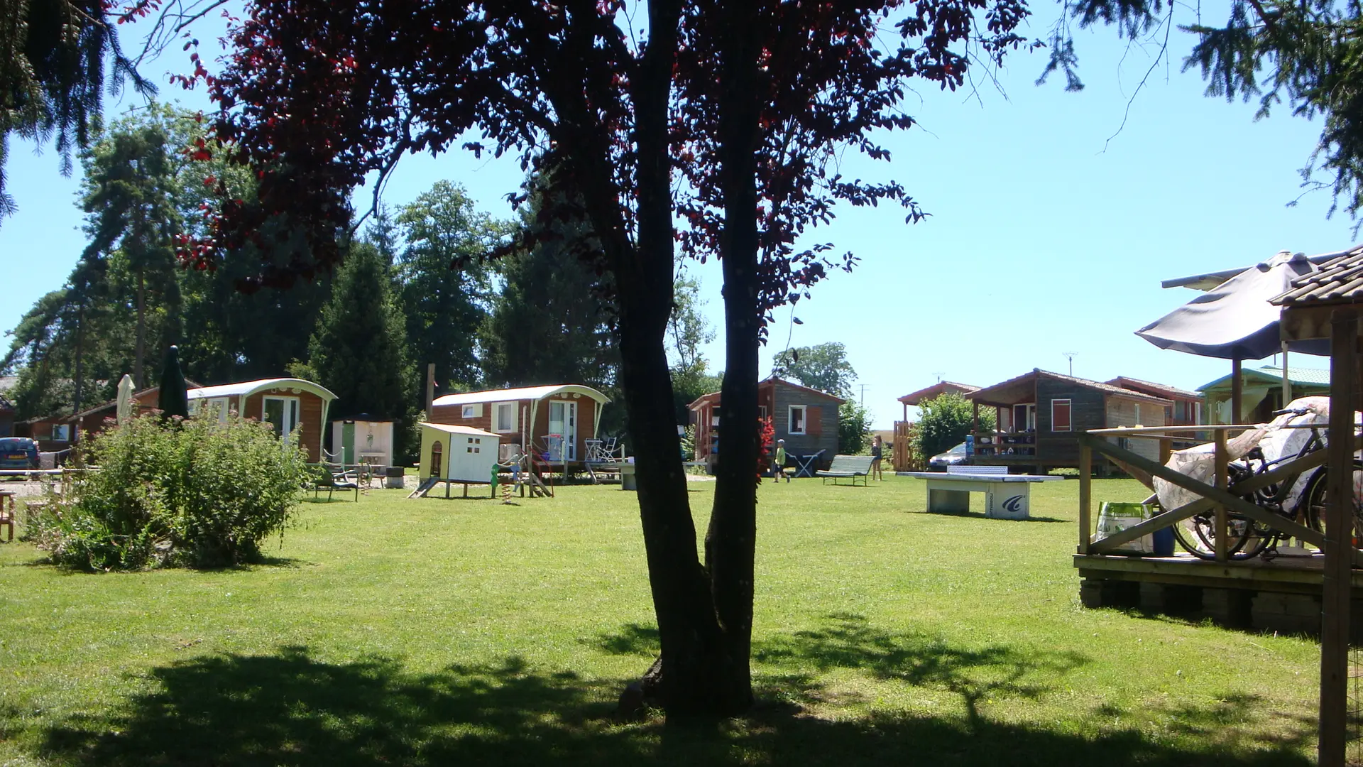 Camping de locatifs à Excenevex