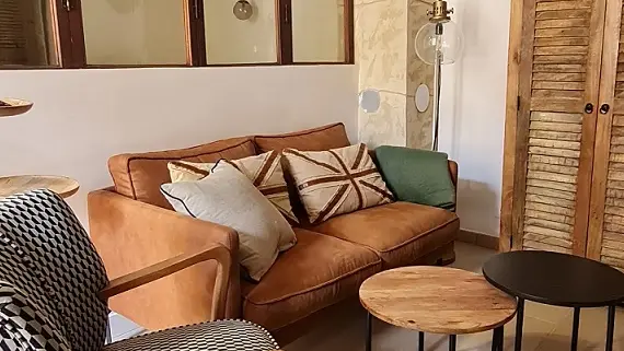 Les terrasses de l'Isle - Studio cosy avec terrasse_L'Isle-sur-la-Sorgue salon