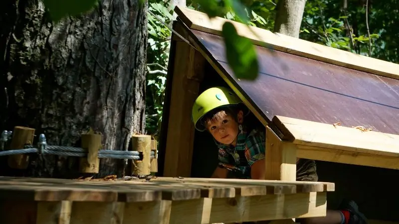 Parcours kiddy - Parc Aventures Brunerie