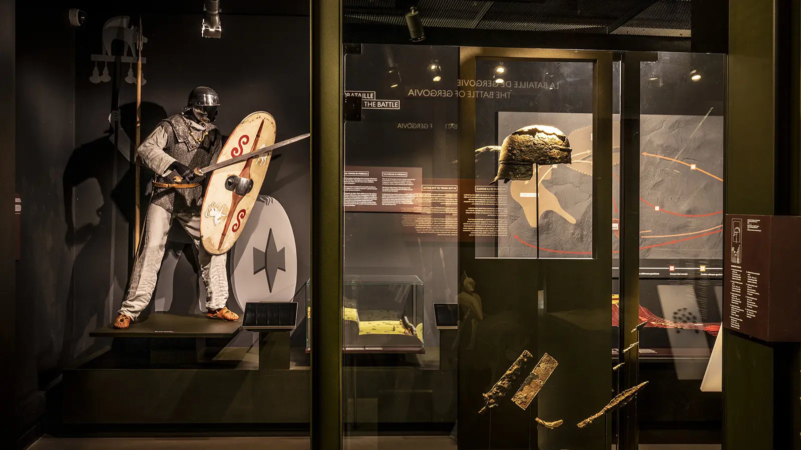 Espac Combattants du musée de Gergovie