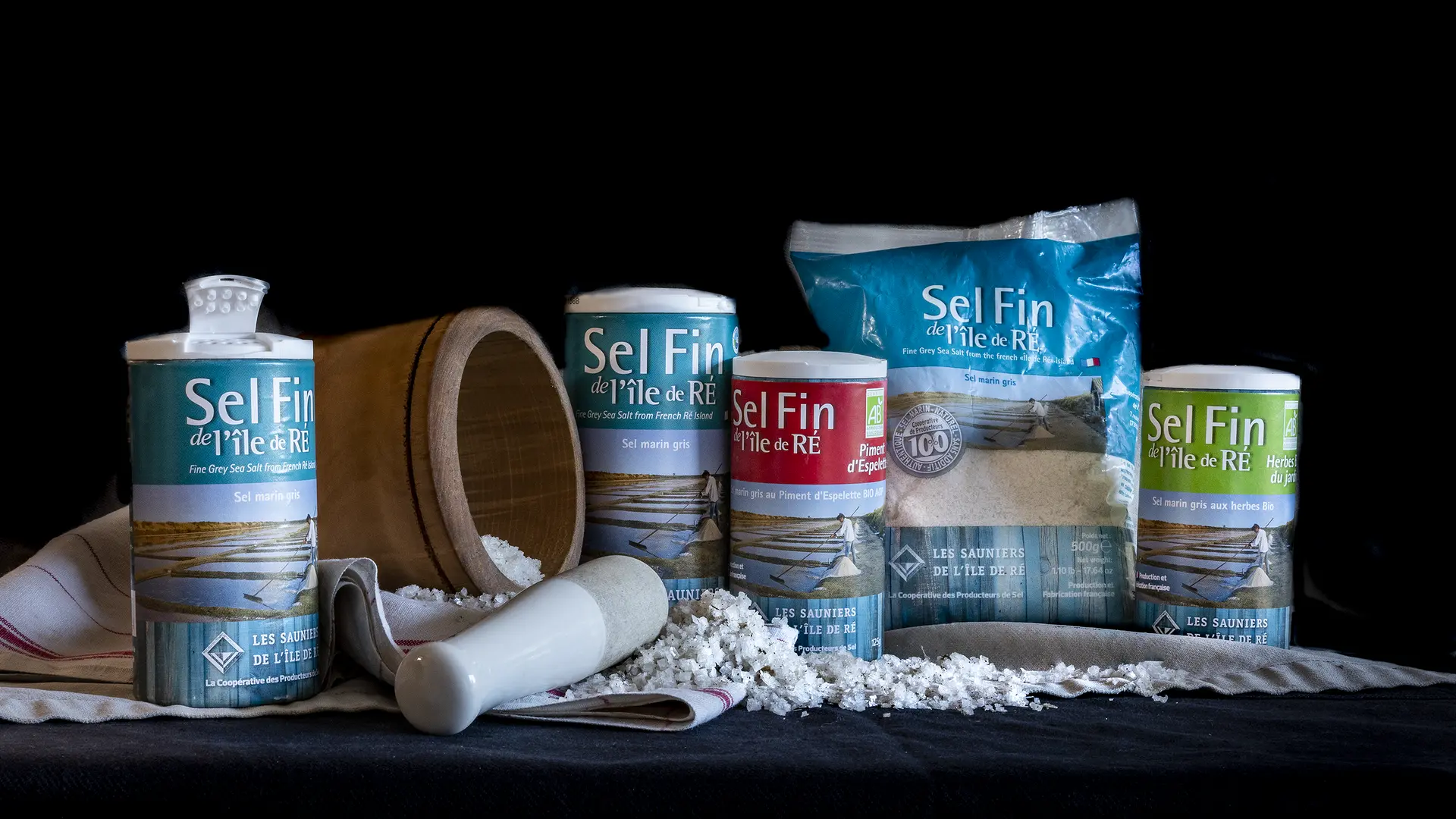 Sel fin de l'île de Ré range