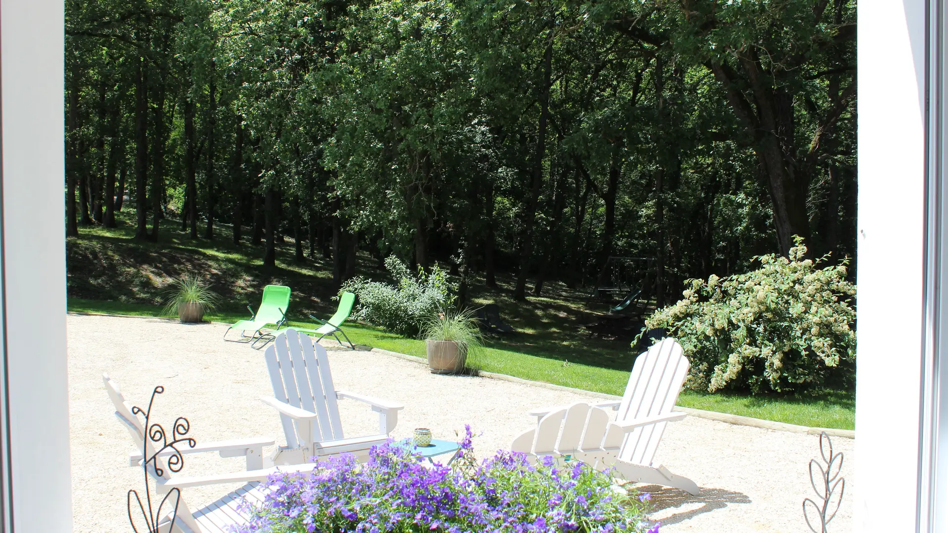 Vue de la chambre 3 personnes