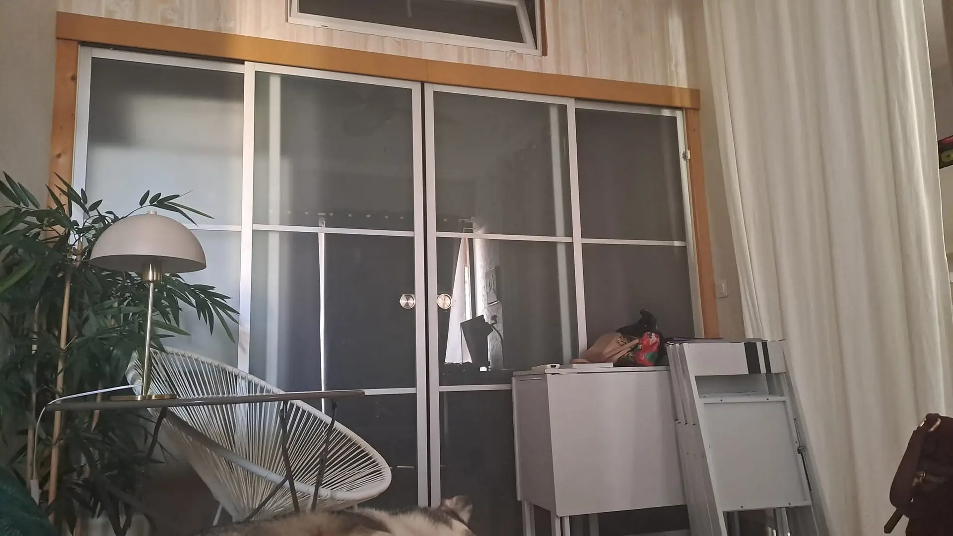 Porte de séparation chambre