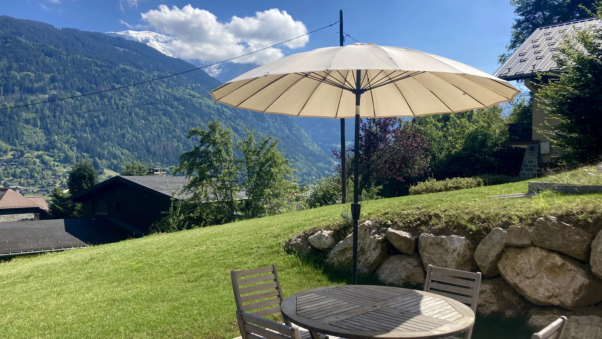 Vue été de la terrasse