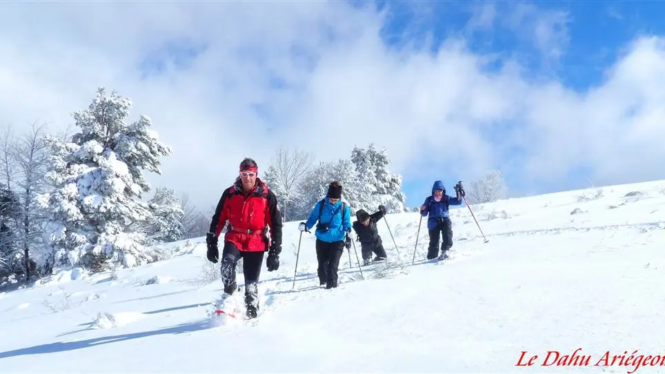 balade raquettes à neige