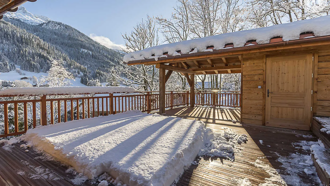 La terrasse du 1er étage