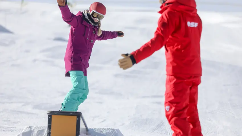 Cours individuel de snowboard