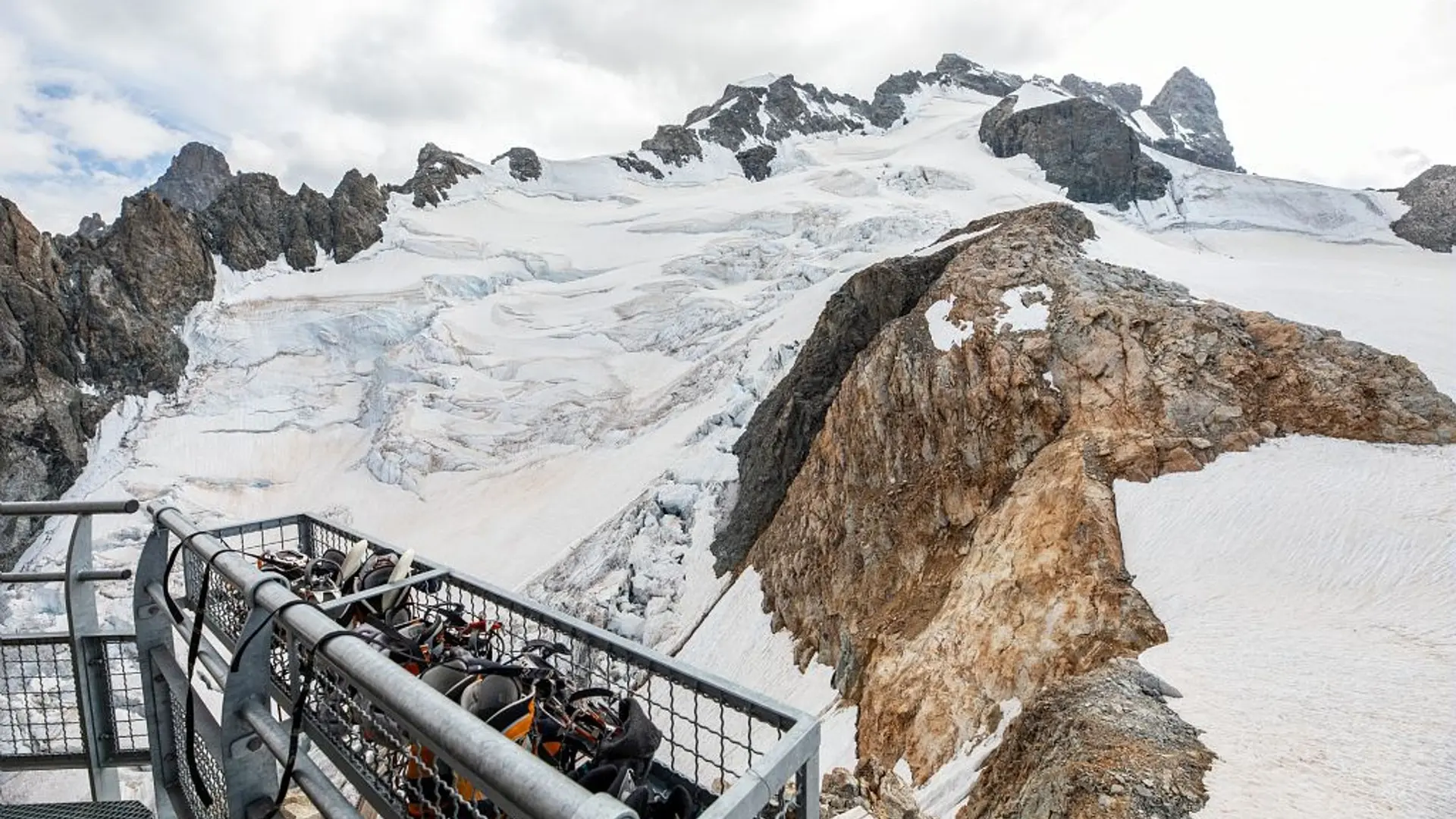 Point de vue depuis le refuge de l'Aigle