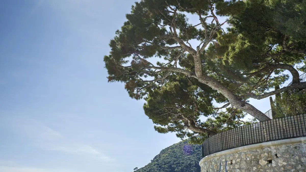 Plage de la baie d'Eze