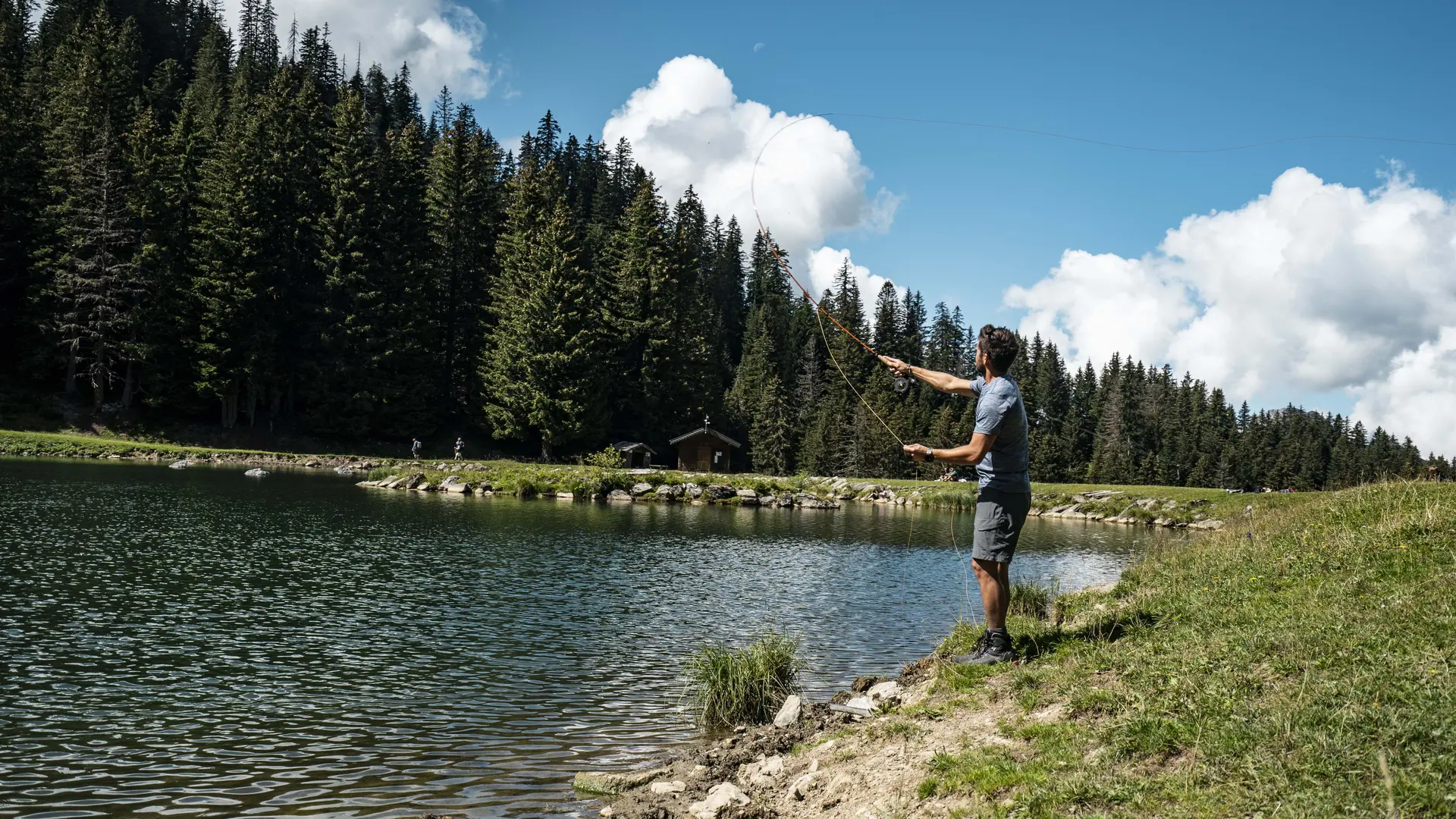 Pêche au Lac de la Mouille
