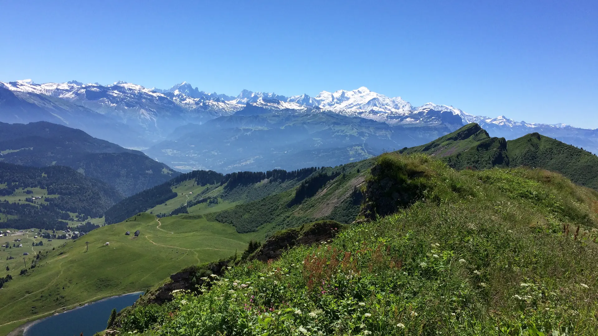 Le Lac de Roy et le Pic de Marcelly