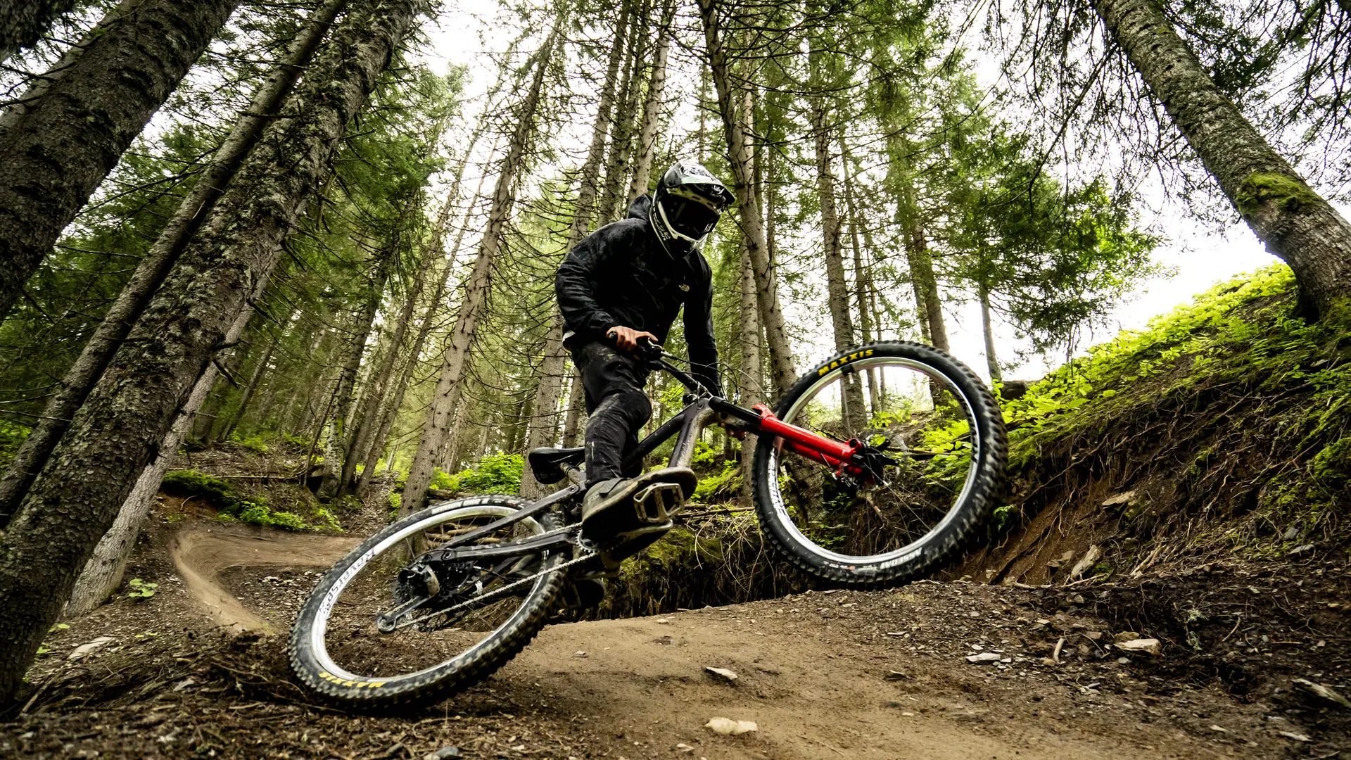 Piste VTT la People du Bike Park de Châtel