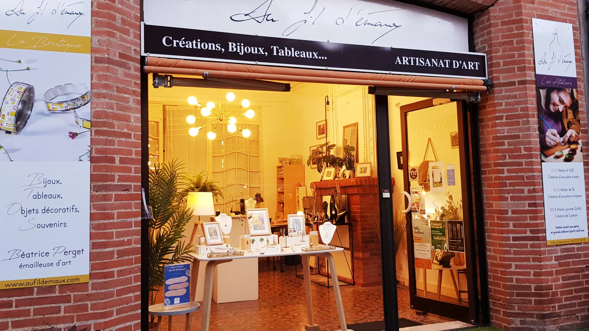 Boutique Atelier Au fil d’émaux