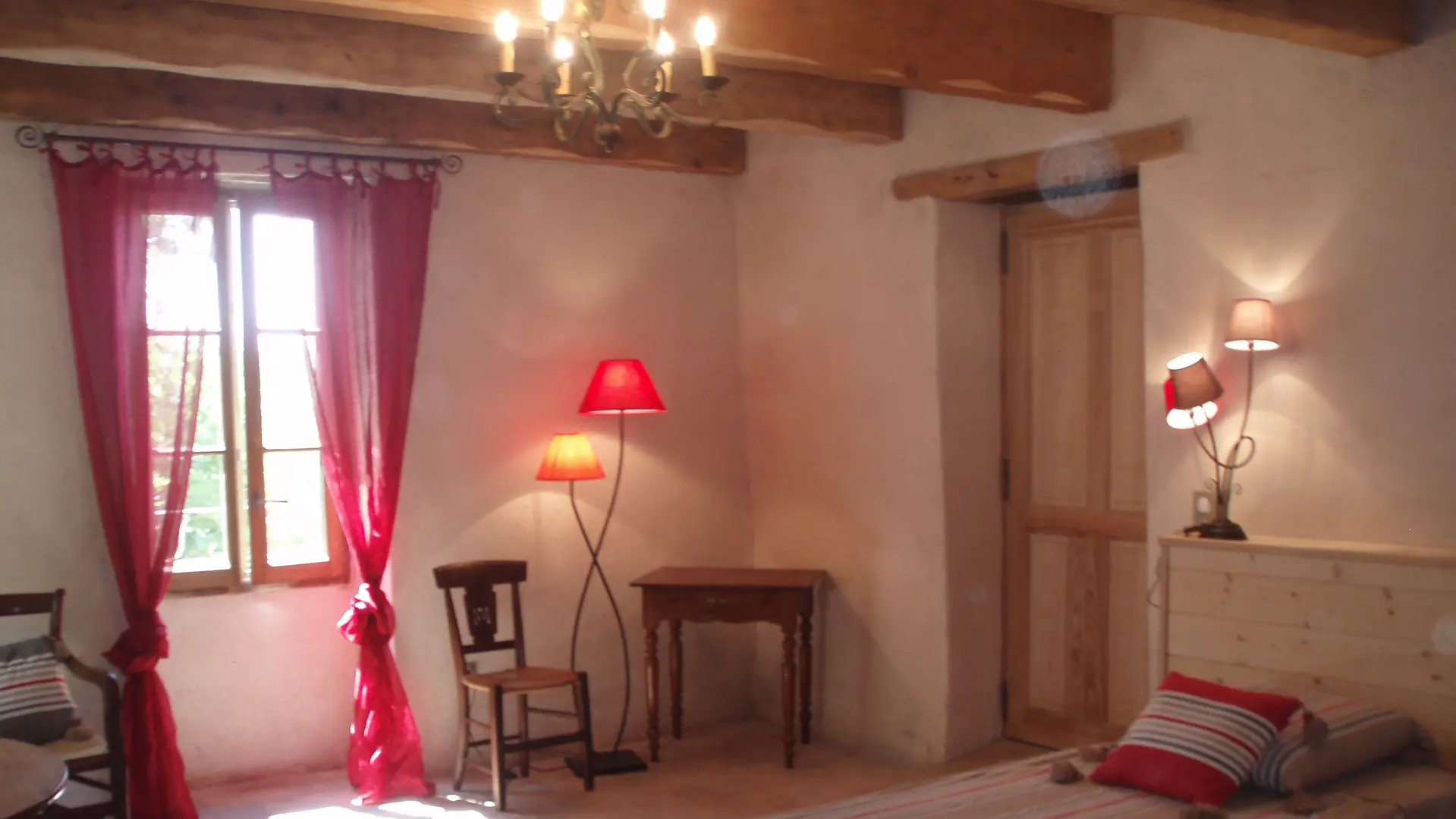 Chambre Coquelicot