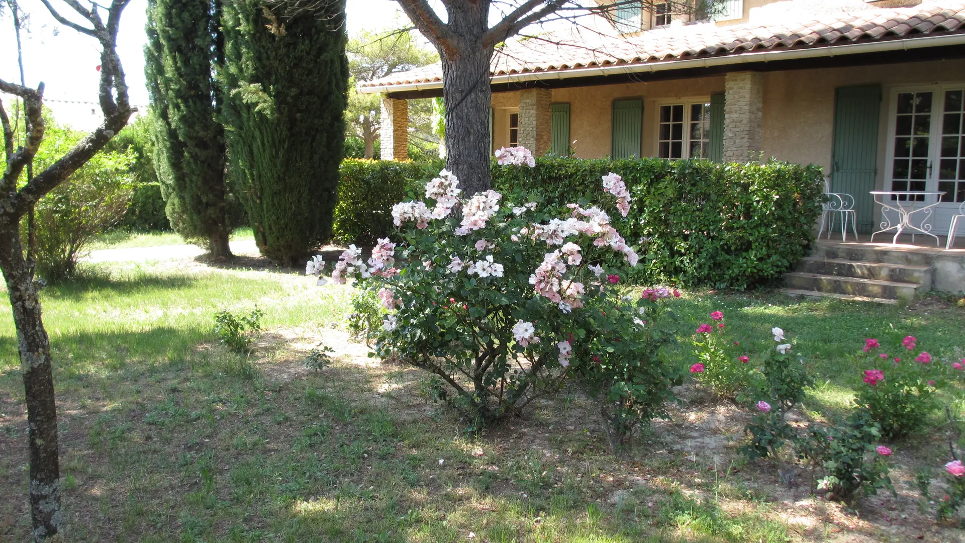 La maison et le jardin