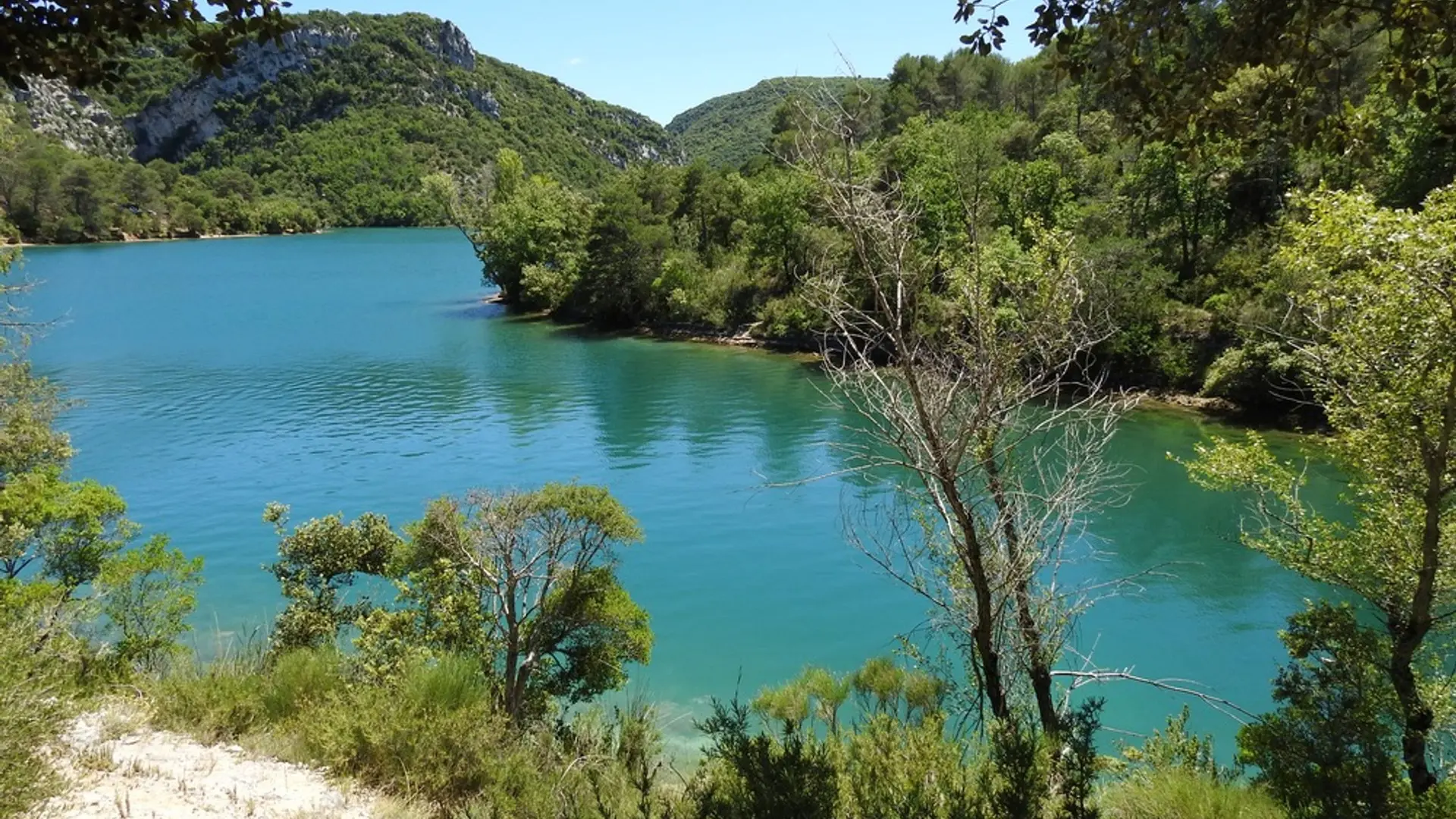 Criques du lac d'Esparron