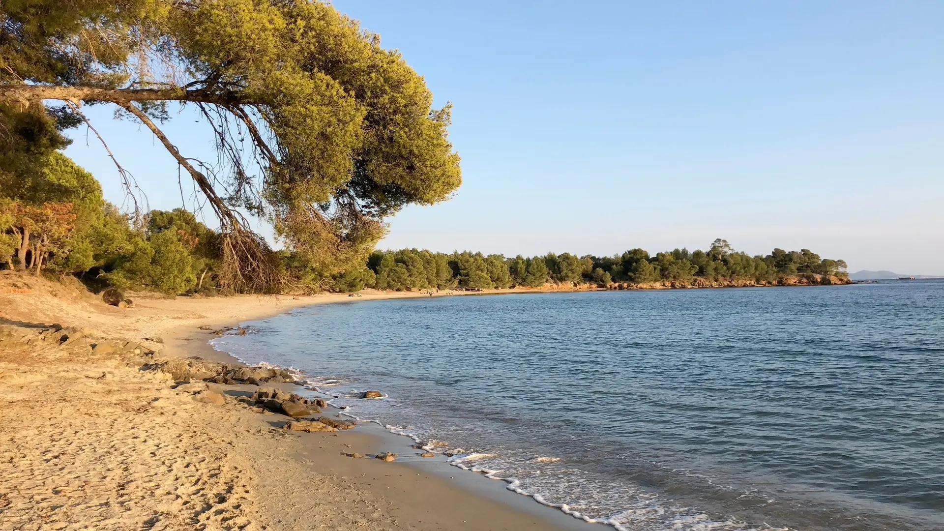 Plage aux alentours de La Londe les Maures