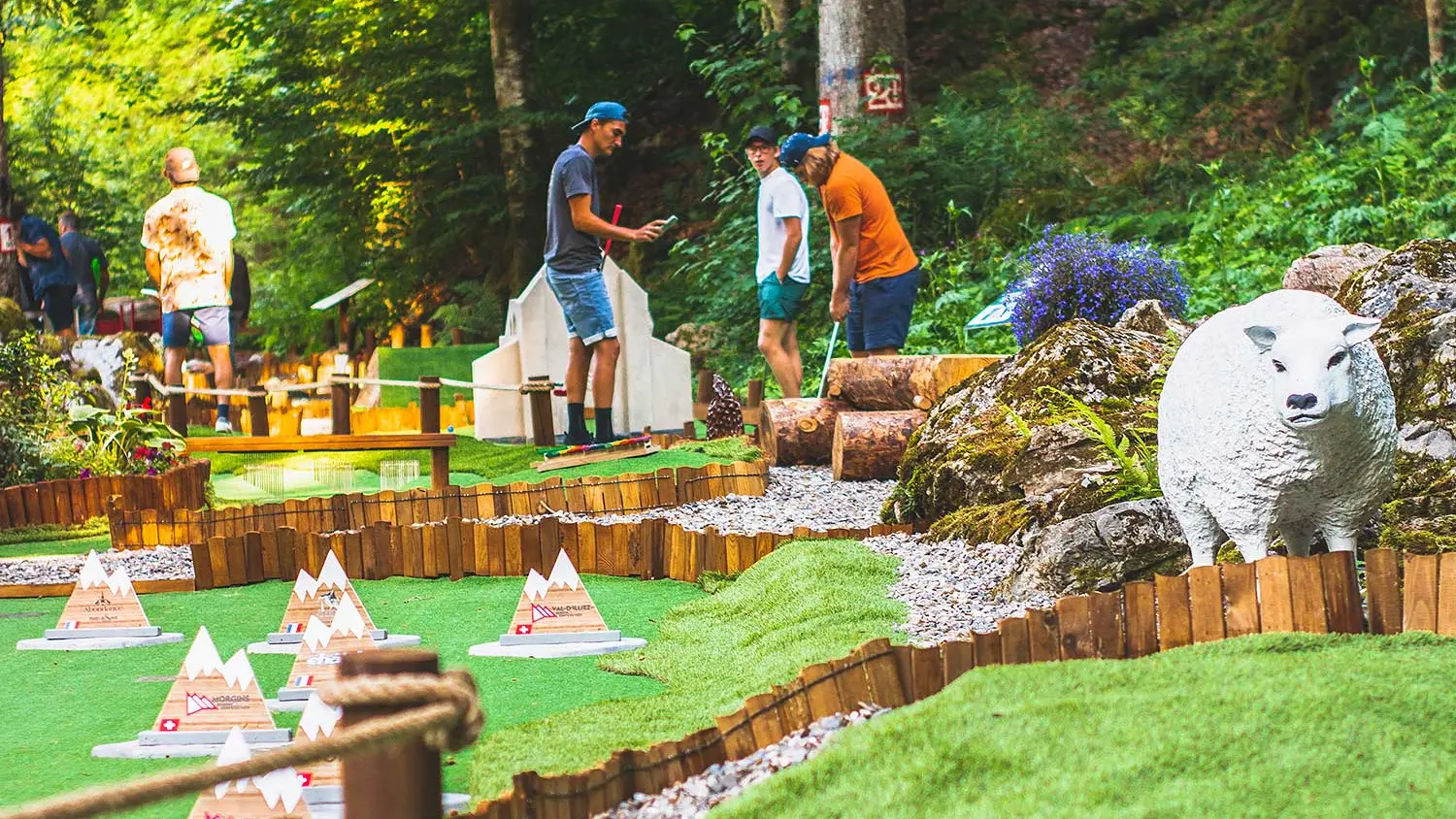 Mini golf du Lac de Montriond