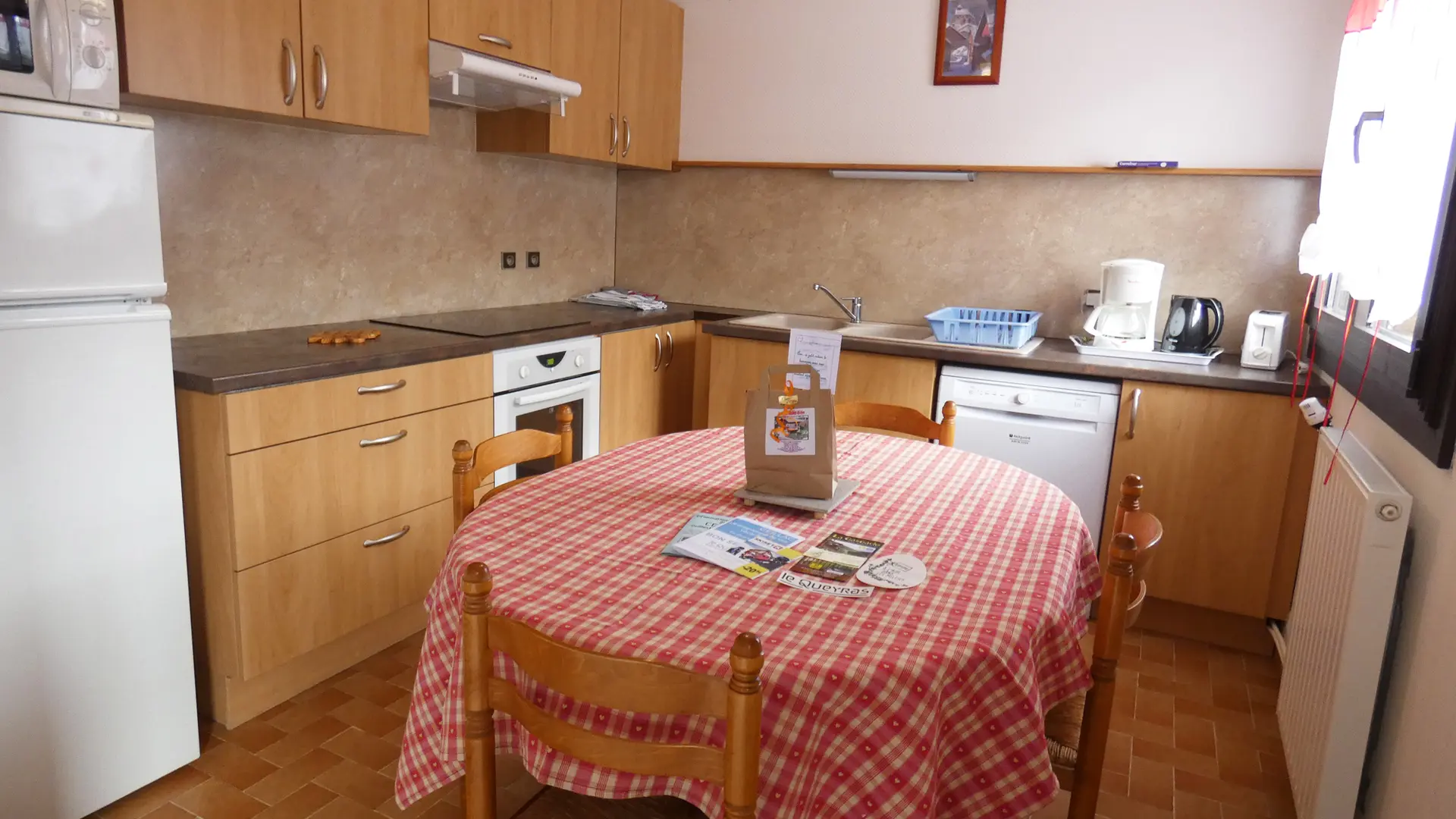 Kitchen and dining room