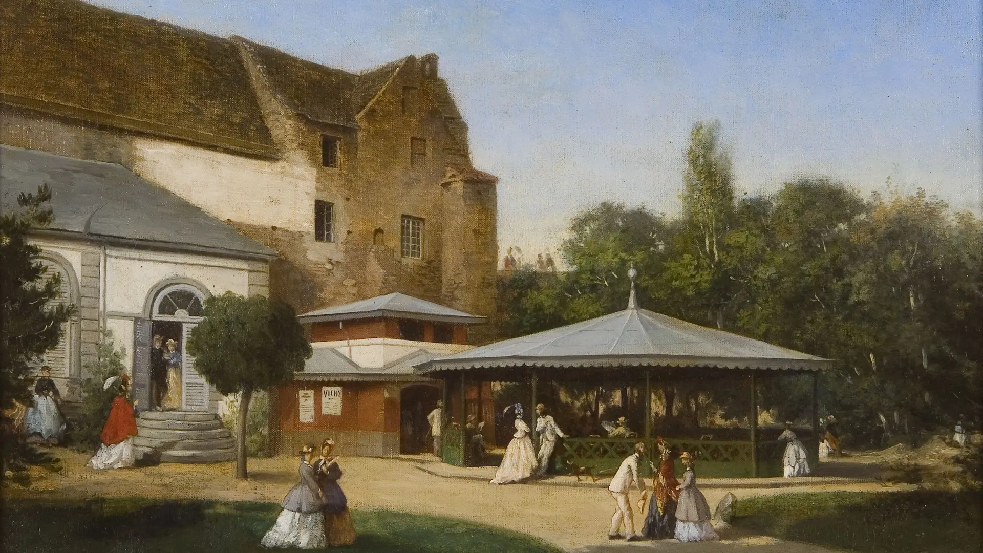 Huile sur toile, vers 1895