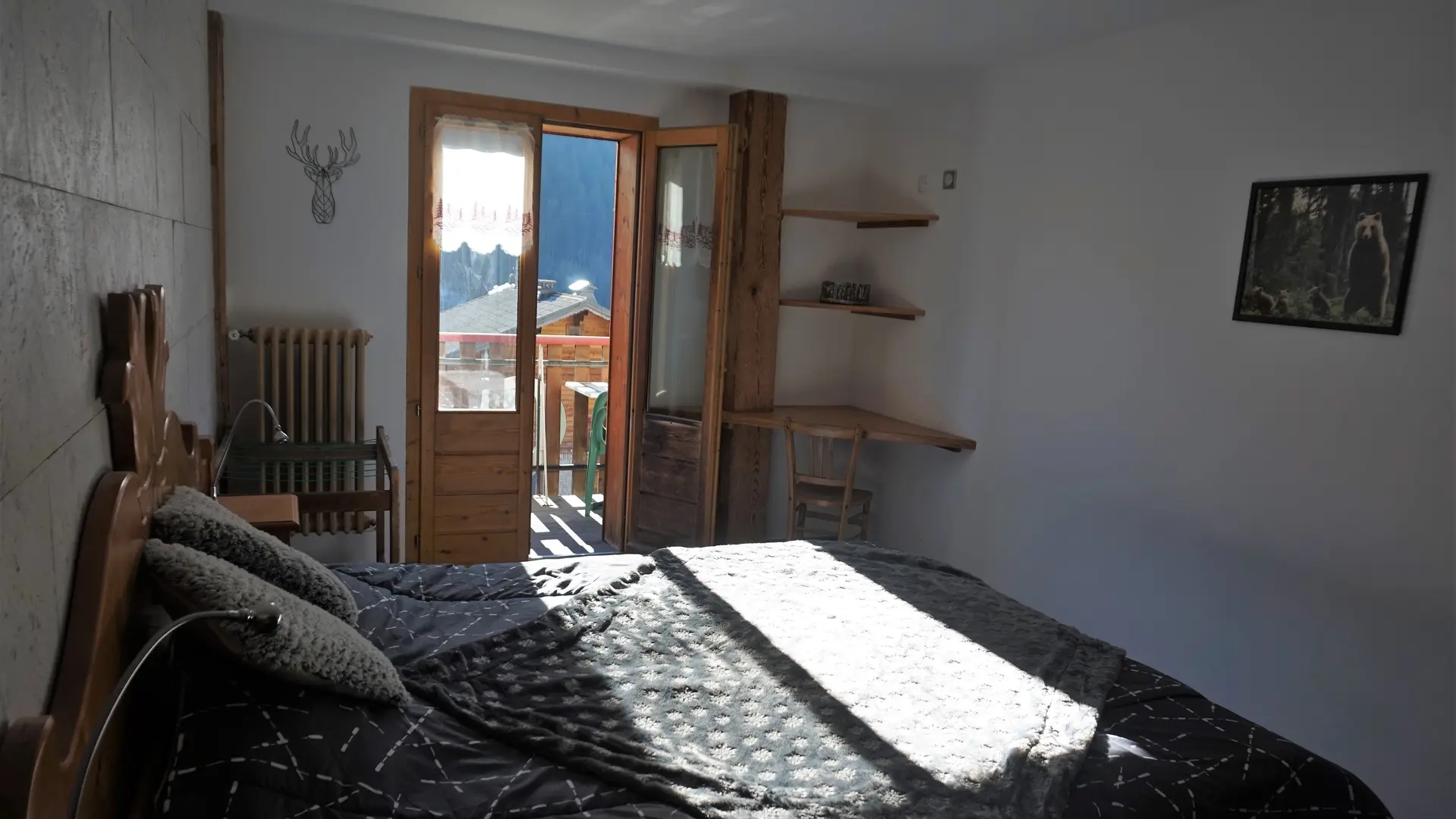 Chambre avec balcon