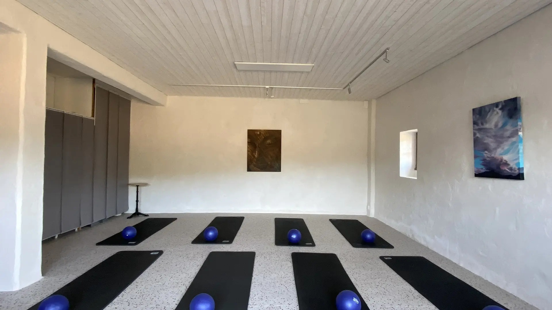 La salle de Yoga