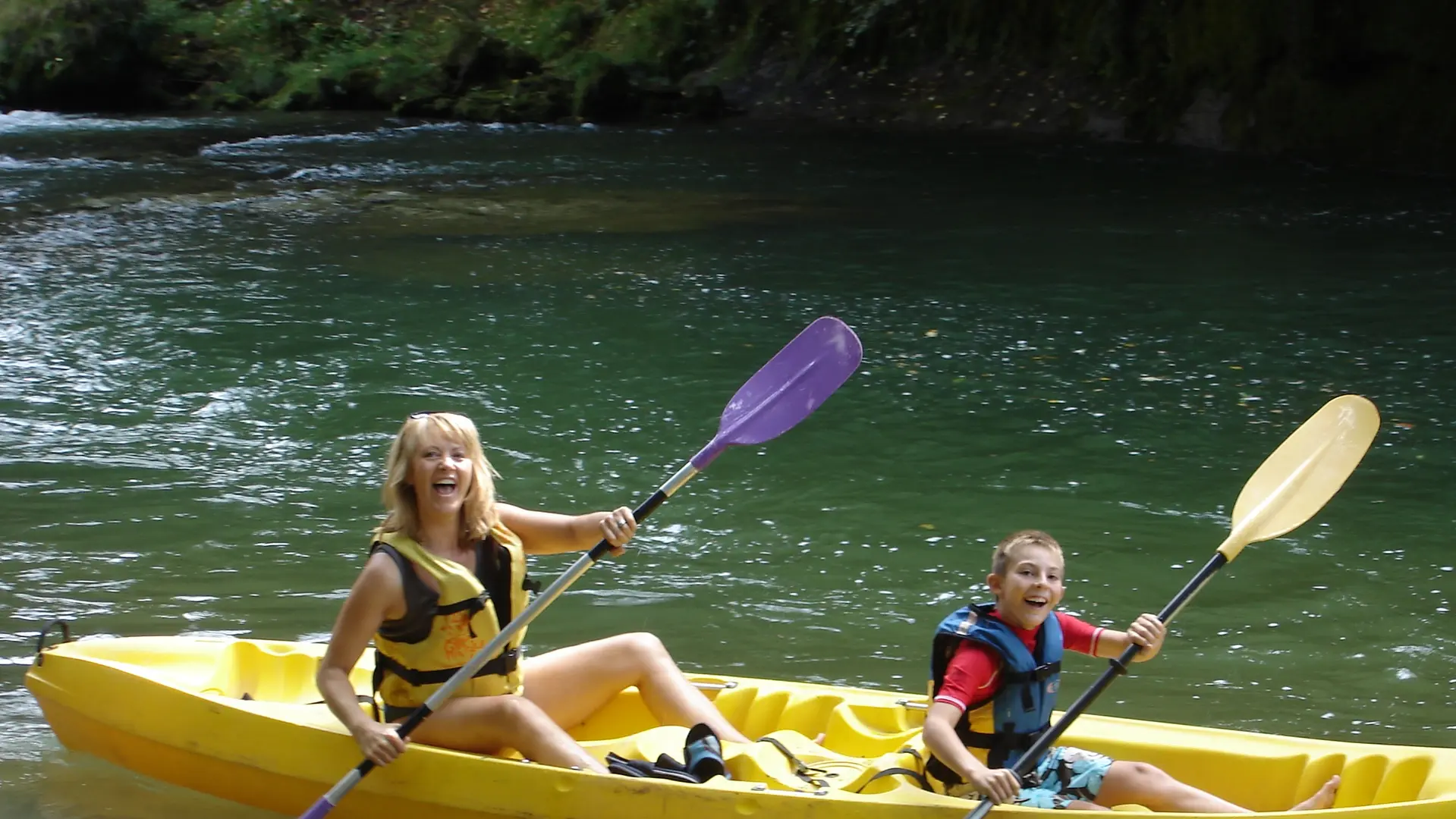 Canoë sur le Guiers Vertes Sensations